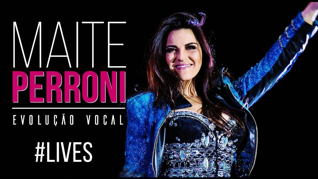 Maite Perroni evolução vocal (Live)