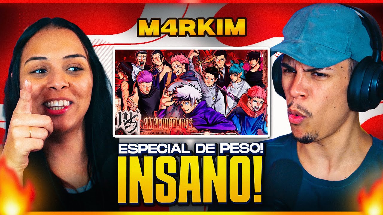 M4RKIM: Feiticeiros (Jujutsu Kaisen) - Amaldiçoados | [Casal Jounin React] 🔥