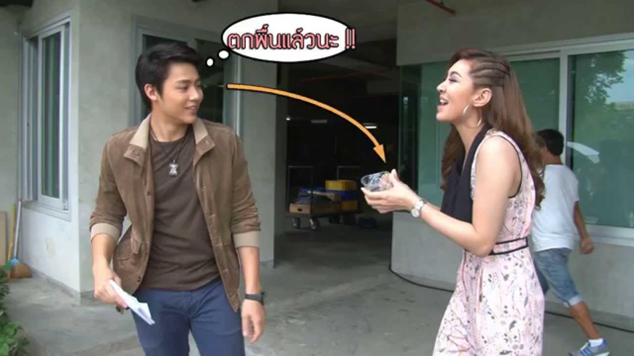 ตะลุยกองถ่าย - นางสาวทองสร้อย (ปอดูรถ) + ถามเอาฮา (หมาก-เบลล่า หน้าเปรี้ยว) 10/10/57