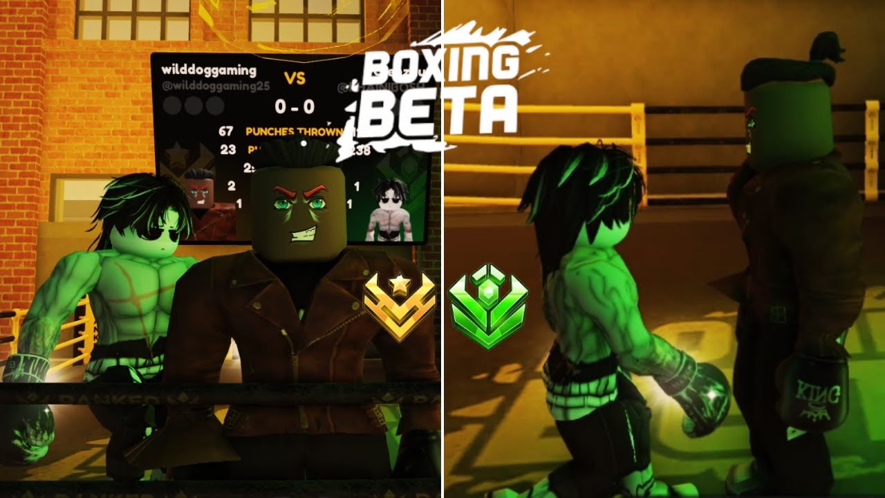 Emerald Player Got Tired — Couldn’t Do Anything Against My Dodge Skill! | Boxing Beta 🥊🔥