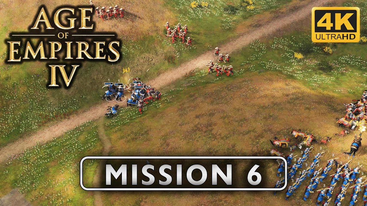 〈4K〉Age of Empires 4: Кампания «Восхождение султанов»: Прохождение битвы при Айн-Джалуте. Без ком...