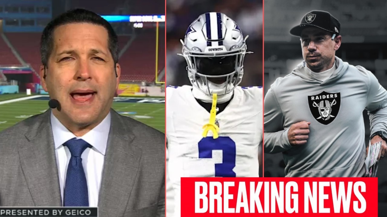 Adam Schefter BREAKING: Raiders hire Klint Kubiak as HC - Cowboys place franchise tag George Pickens