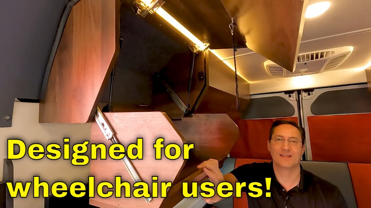 RVing with a wheelchair in a Class B