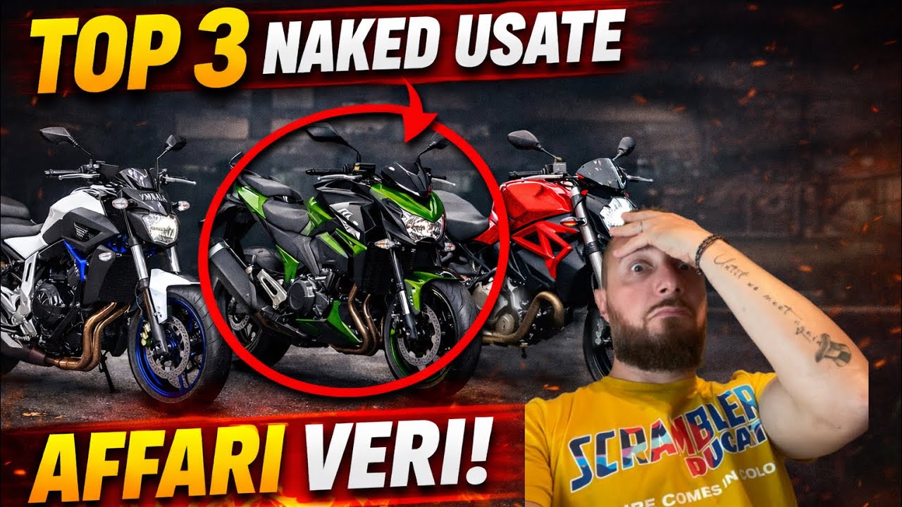 Le 3 MIGLIORI Naked Usate (2012-2018) da Comprare Oggi | Affari Veri!