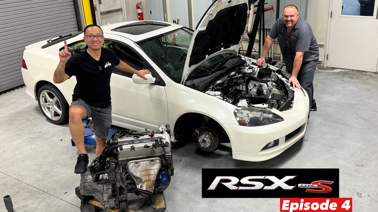 НАЧИНАЕТСЯ СЕЙЧАС!!! // Обновление двигателя K20Z1 // Сборка Acura RSX Type-S DC5 2006 года (Эпиз...
