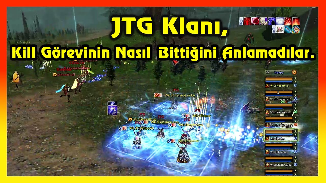 Knight Online PK | JTG Klanı,  Kill Görevinin Nasıl Bittiğini Anlamadılar.