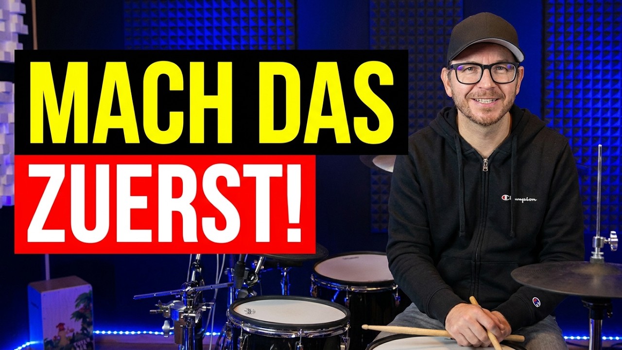 Die besten Drum-Übungen für Schlagzeug Anfänger - Schlagzeug lernen ohne Frust!