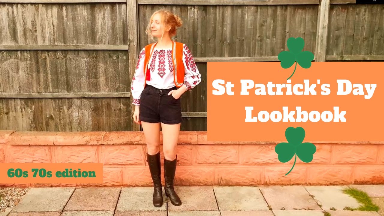 St Patrick's Day Outfit Ideas // Vintage 60s 70s Lookbook