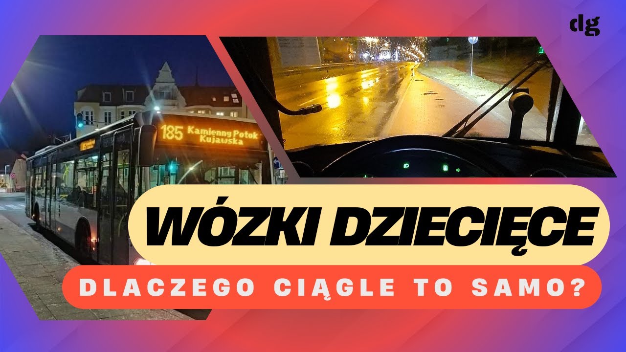 Pasażerowie znowu nie umieją wchodzić z wózkiem dziecięcym do AUTOBUSU! Ponowny Apel