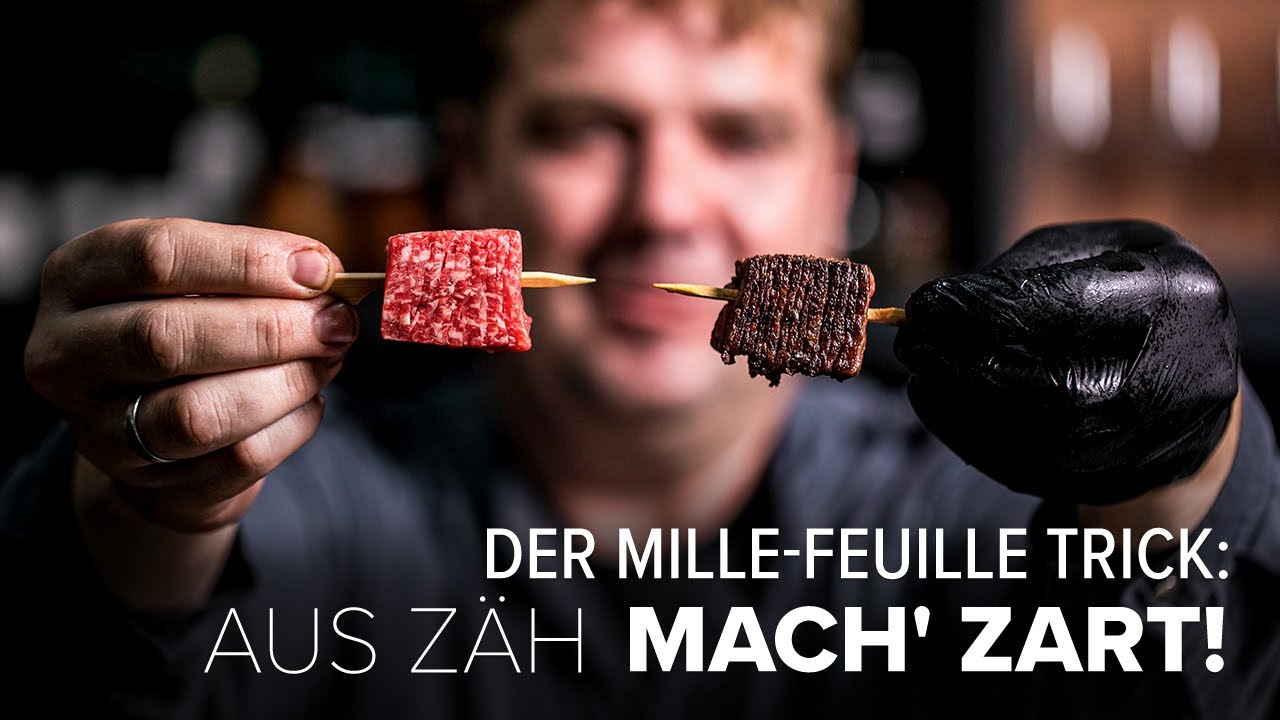 Aus zäh mach' zart: Der Mille Feuille Trick von David Pietralla