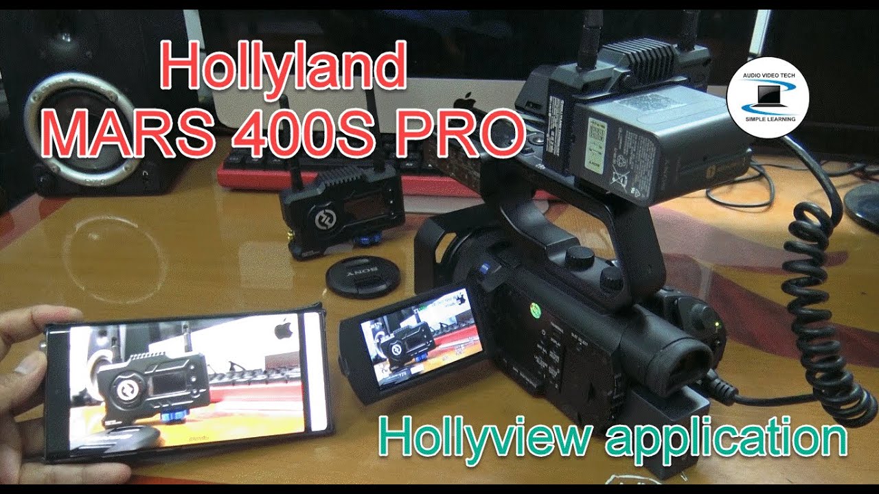 Test Video : Hollyland MARS 400S PRO and Hollyview Application. Test with Sony PXW-X70 camcorder.