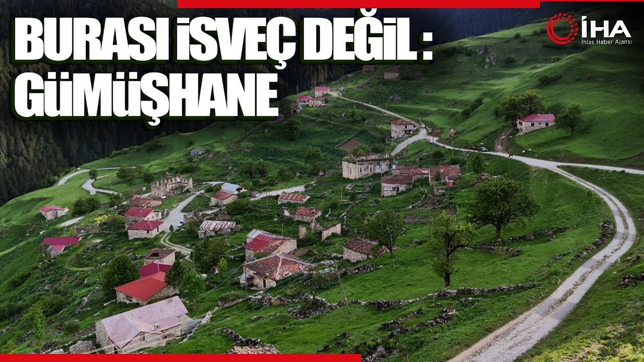Gümüşhane'nin Saklı Hazinesi Santa Harabelerinde Bahar Güzelliği