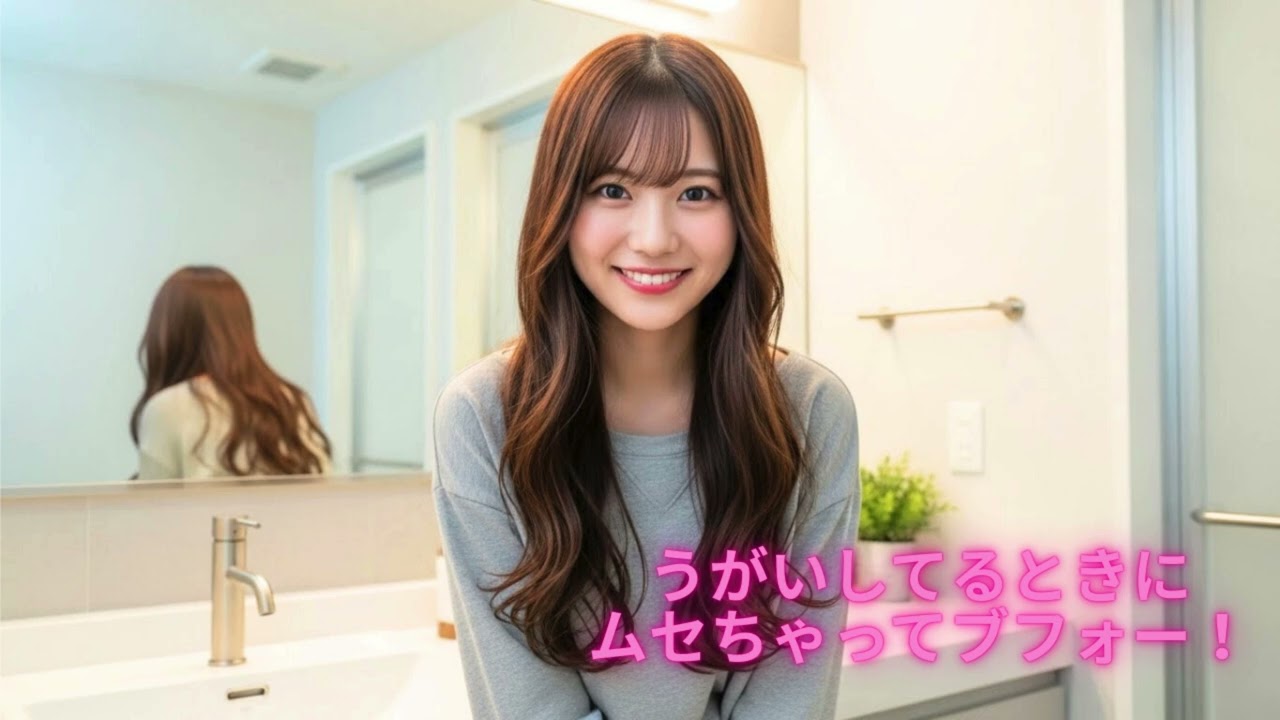 【Suno AI】うがいしてるときにムセちゃってブフォー！【アイドルソング】