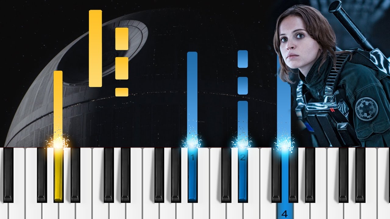 Your Father Would Be Proud (Rogue One: A Star Wars Story) - Piano Tutorial