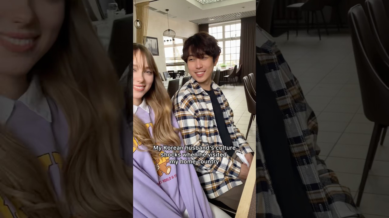 My 🇰🇷 husband's culture shocks in Belarus #internationalcouple #koreanhusband #lifeinkorea