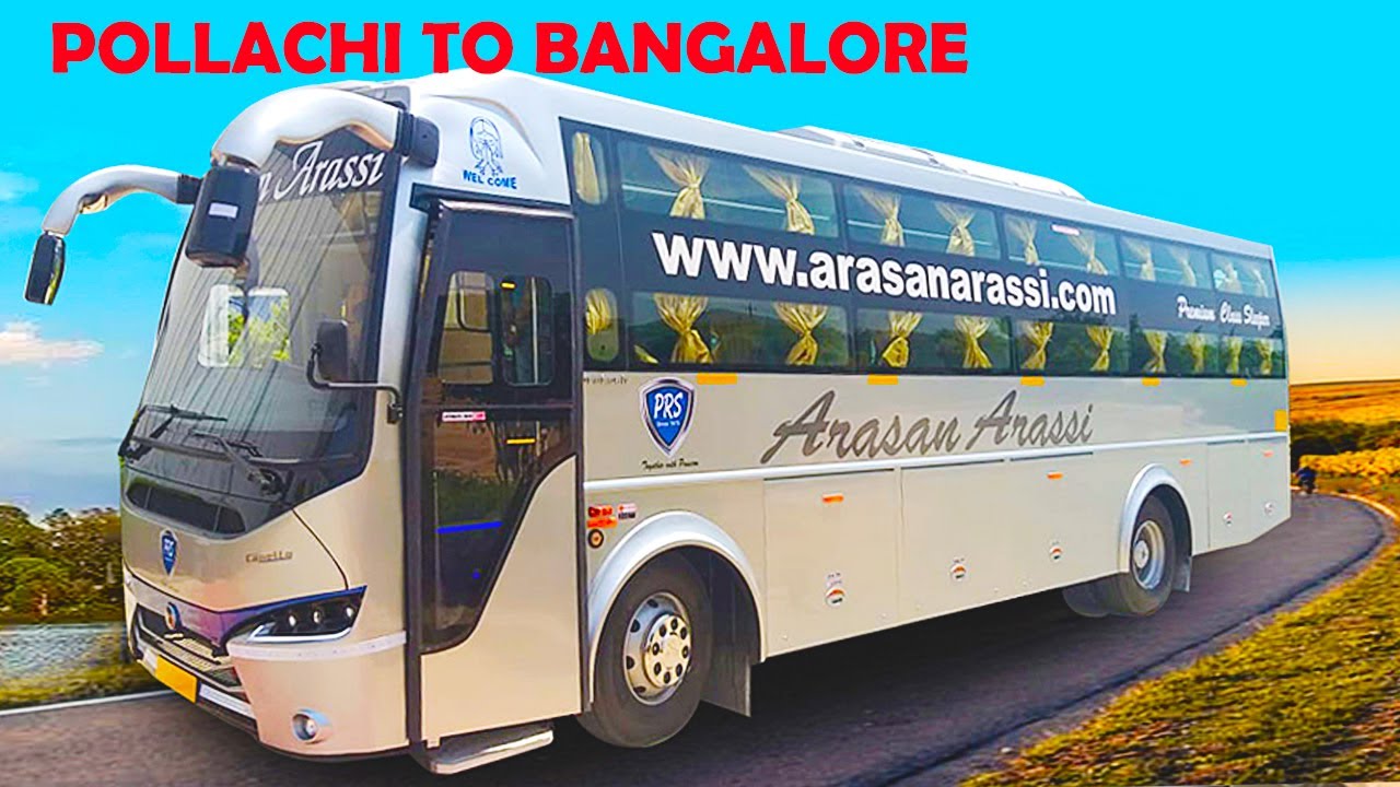 EXTREMELY AGGRESSIVE HIGH SPEED DRIVING SLEEPER BUS POLLACHI TO BANGALORE🚌😍😘
