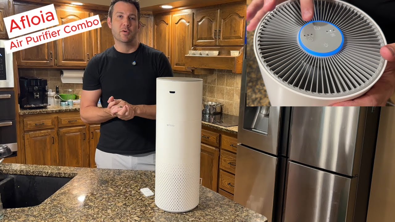 Afloia Humidifier Air Purifier Combo Quiet for Home Room #AirPurifier#humidifier #AllergyRelief