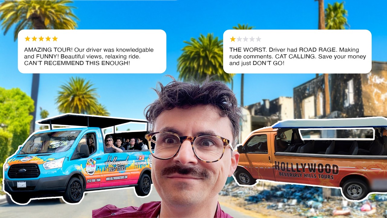 5 Star vs 1 Star Hollywood Bus Tours