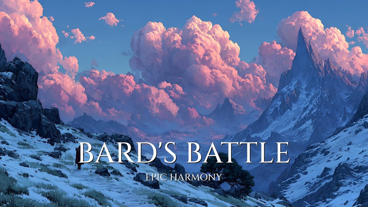 Heroic Bard vs Ice Giant - Epic Highland Quest Music