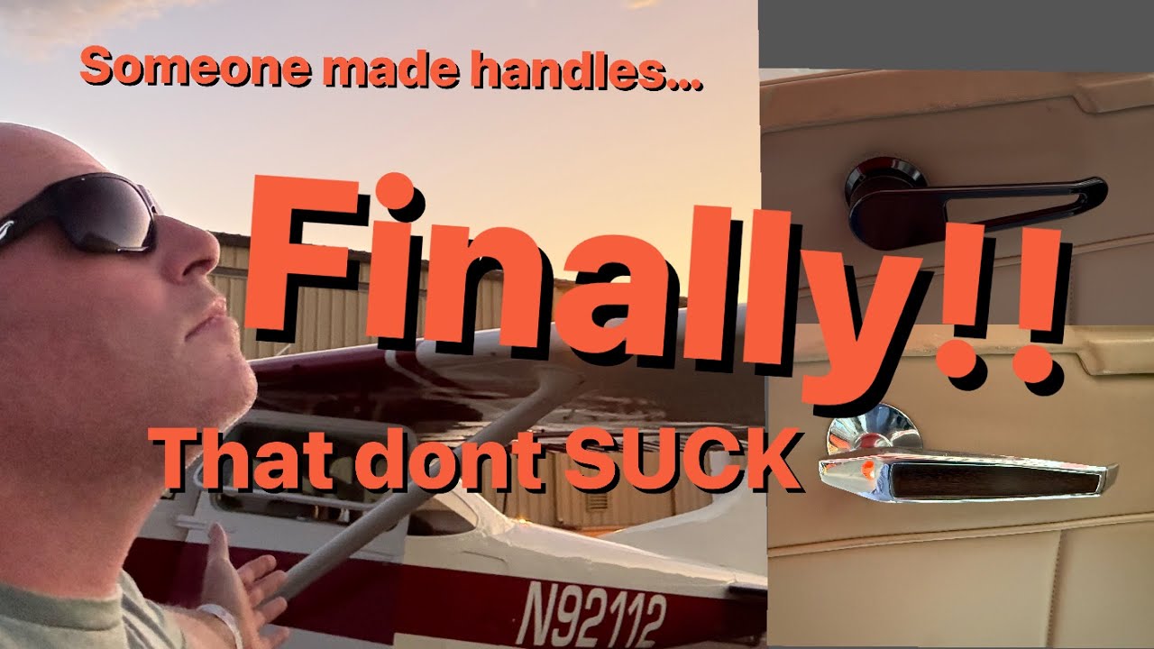 HOLD ON! Cessna door handles…McFarlane does it again...