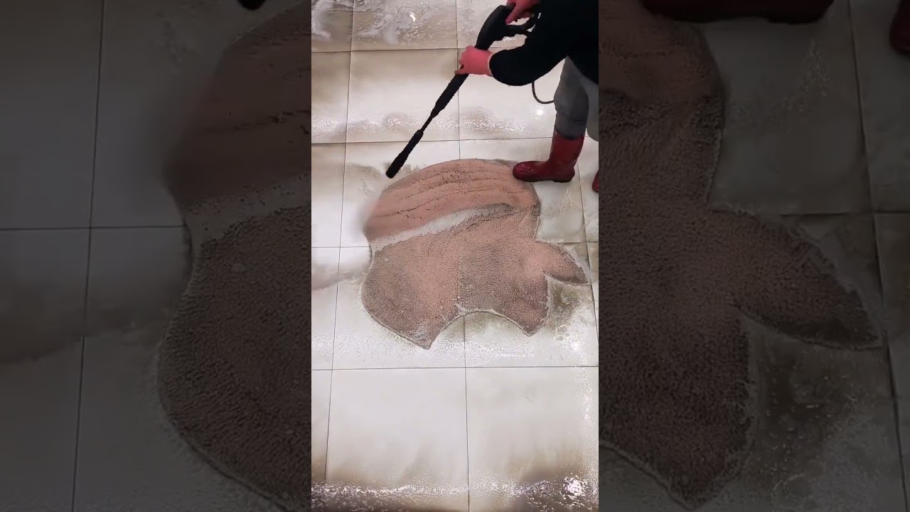 Immersive carpet washing for stress relief#Decompress#Healing#Immersive#Wash the carpet#Ex