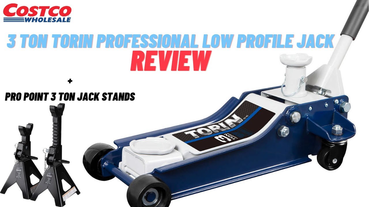 Обзор 3-тонного напольного домкрата Torin от Costco и краткий обзор стоек Pro Point 3 Ton Jack