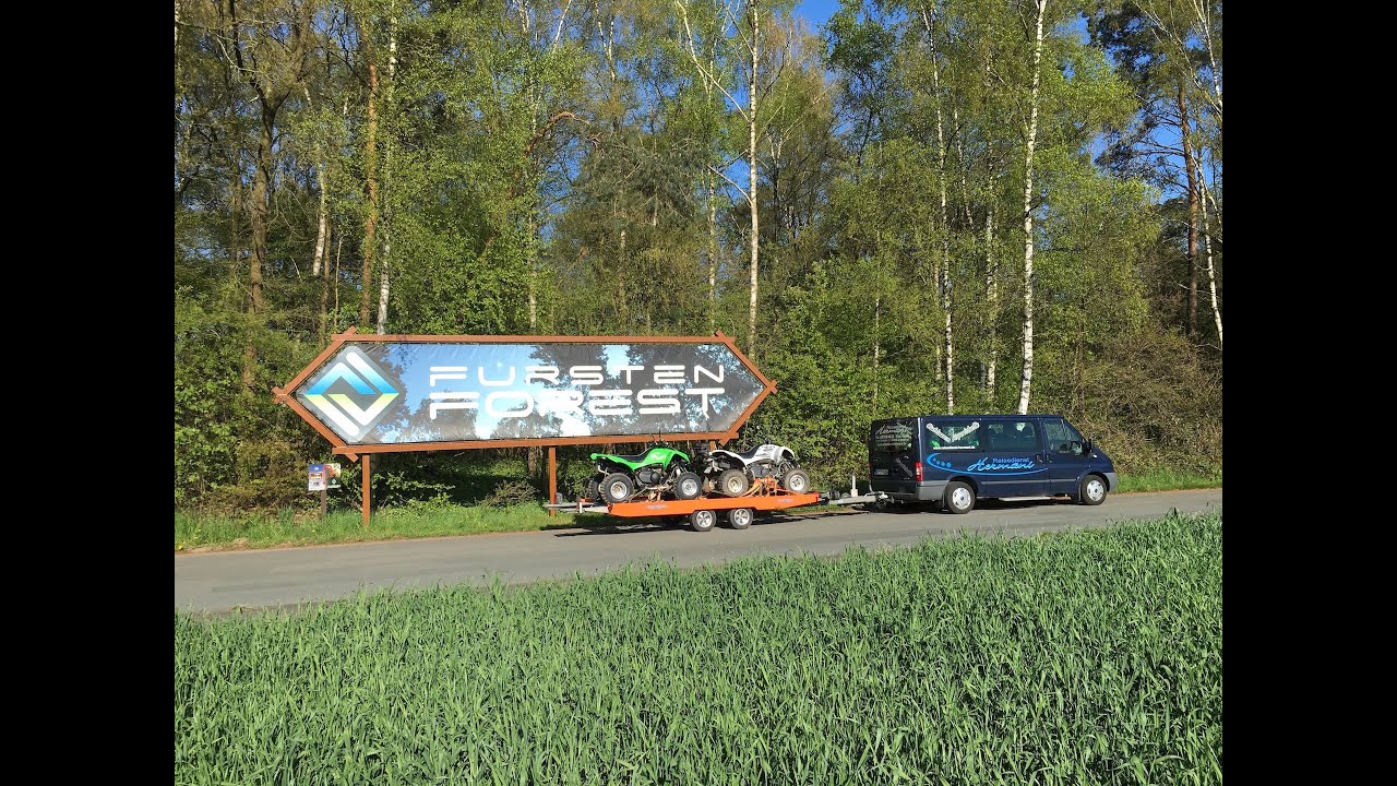 Vatertag 2016 - Fursten Forest mit Kawasaki KFX700, Yamaha Grizzly, BRP CanAm Renegade