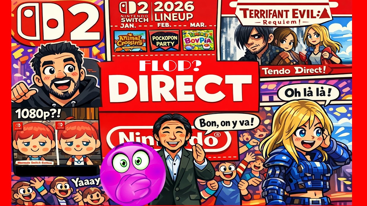 Nintendo direct 5/2/26 Switch 2 - LE FLOP ?