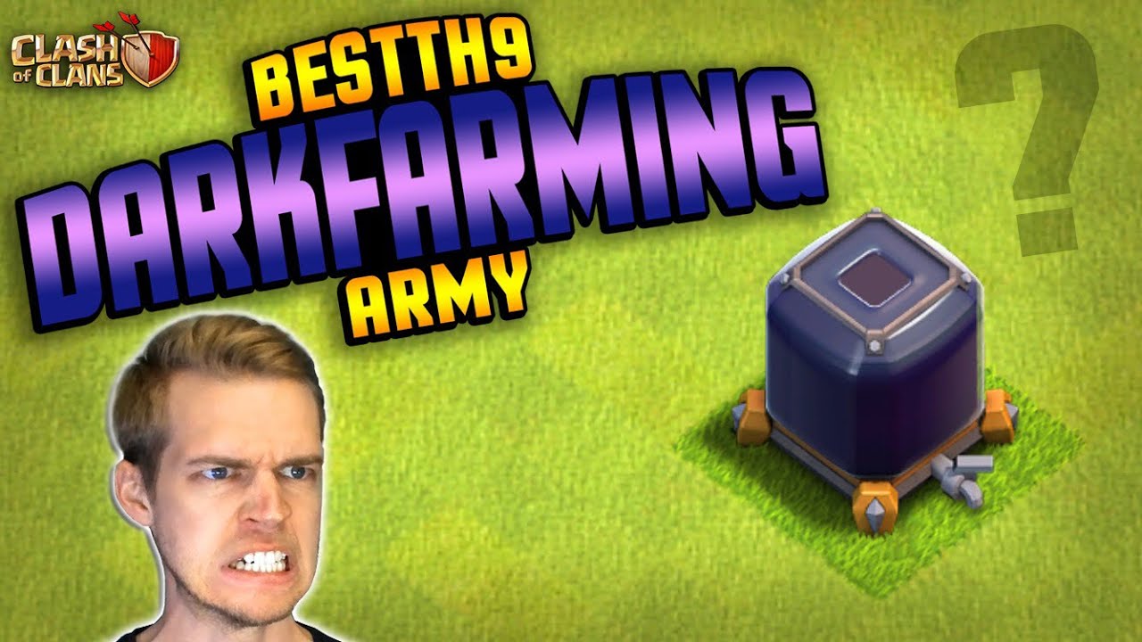 NUMBER ONE DARK ELIXIR FARMING STRATEGY AT TOWN HALL 9