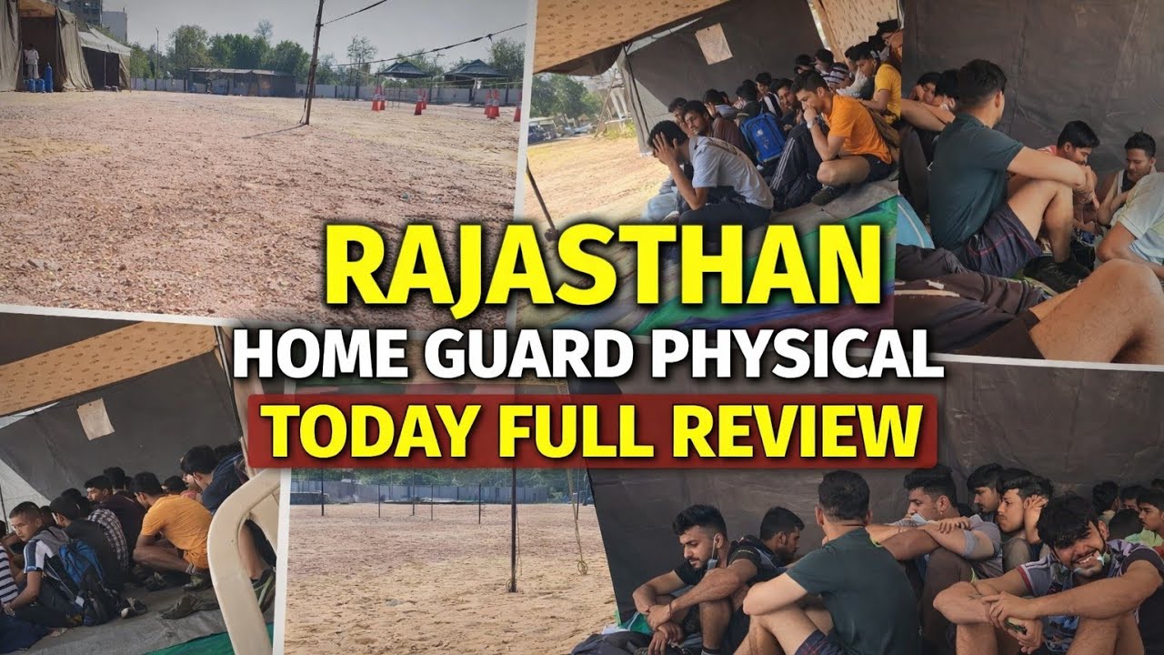 rajasthan home guard physical today , rajasthan home guard physical live , rajasthan home guard