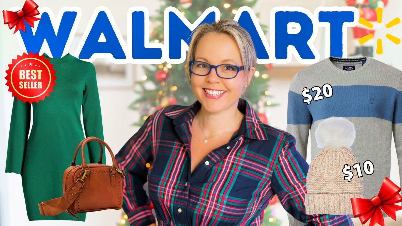 Walmart Fashion Haul🎁Gifts for Him | Holiday Dresses | Clothing Try On Haul ~ Best Sellers