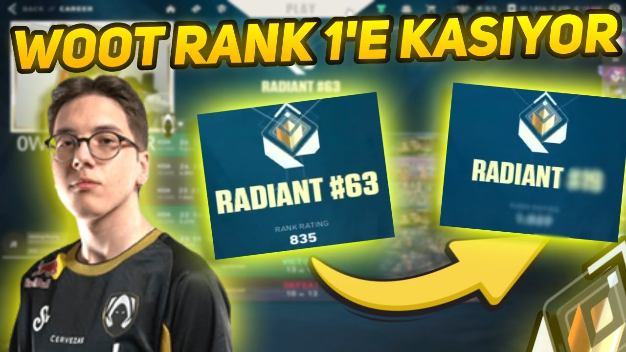 WOOT GRINDS FOR RANK 1 | VALORANT