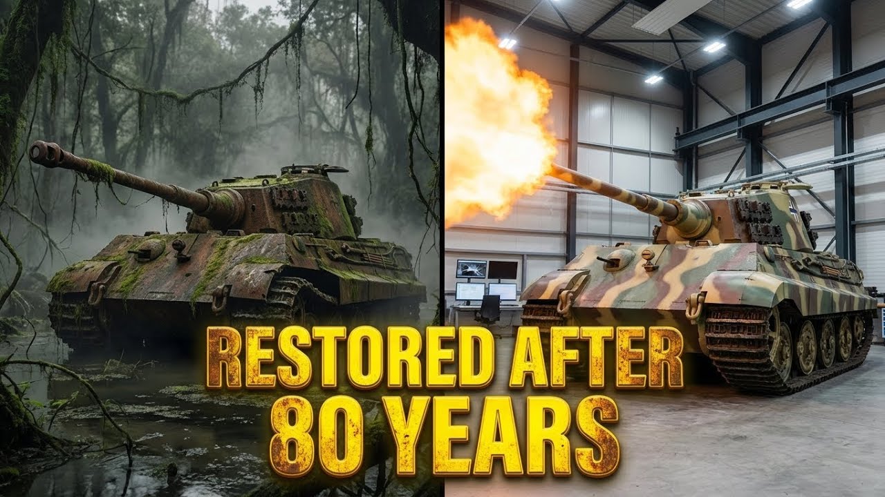 I Found a WW2 King Tiger Submerged in a Swamp!