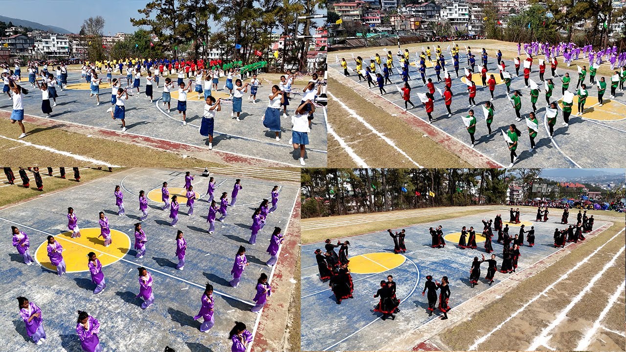 Drill Display by Holy Child Hr. Sec. School Shillong Annual School Sports Meet 2025