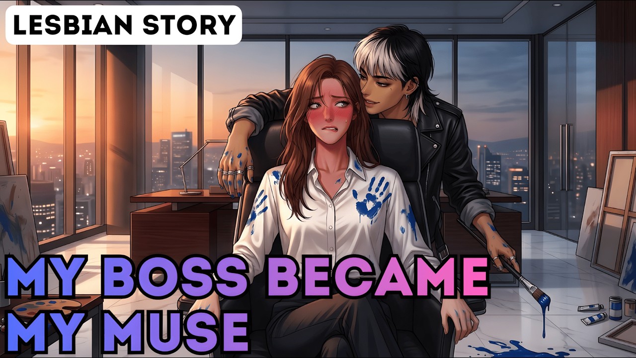 ⟬GL⟭The captive of a luxury penthouse and her Ice Queen in the heart of a Storm ❄️🧤🖤GL&WLW story