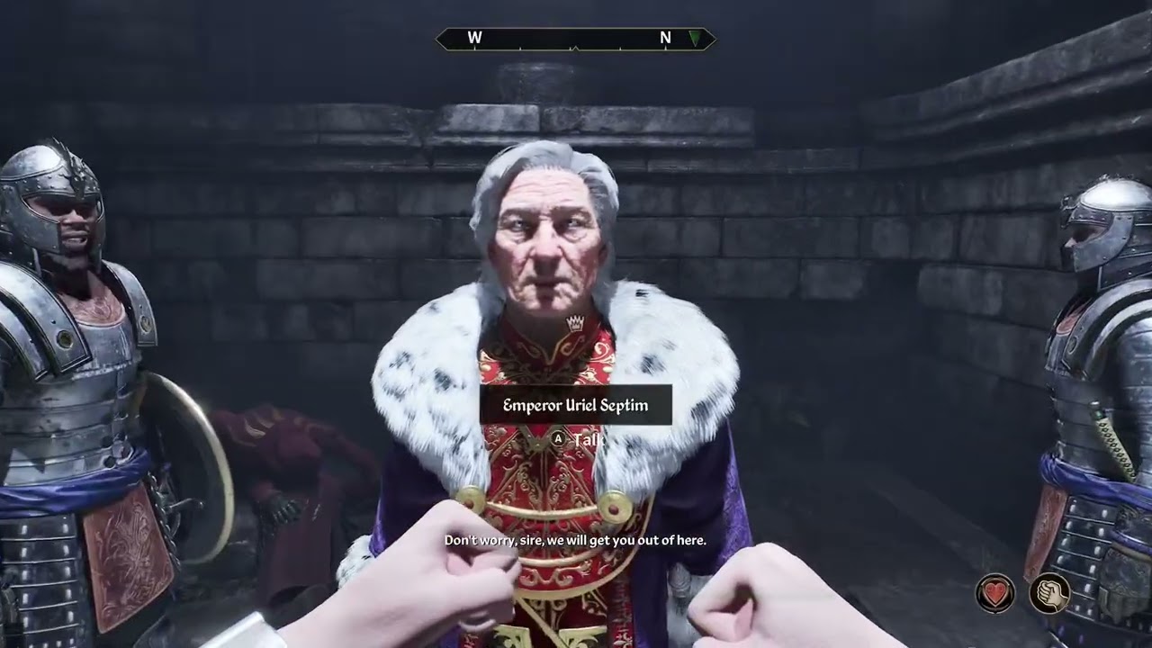 The elder Scrolls IV: Oblivion Remastared gameplay on new Xbox 