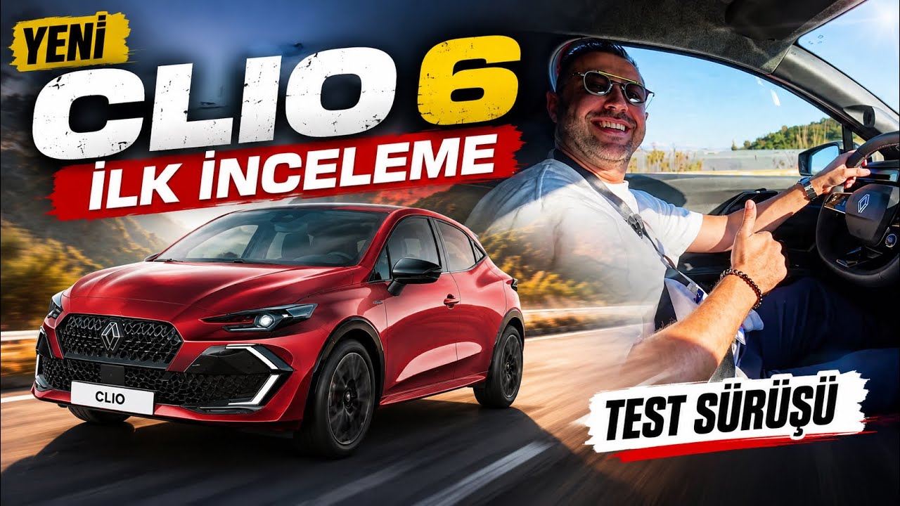 CLIO 6 ESPRİT ALPİNE TEST SÜRÜŞÜ VE İNCELEMESİ