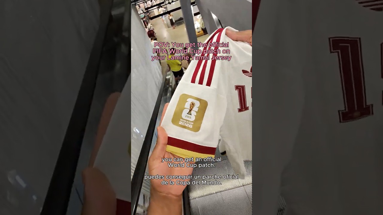 How to get the official 2026 FIFA World Cup patch on your f&uacute;tbol (soccer) jersey