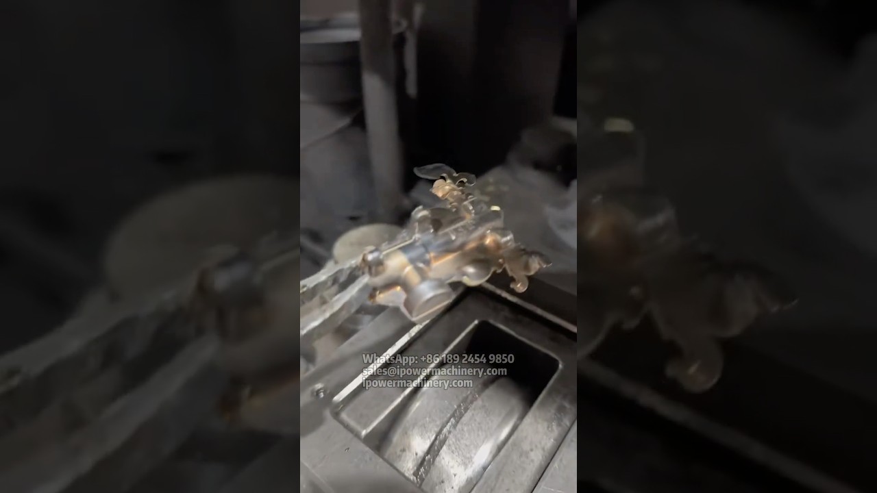 Fully Automated Vertical Hot Forging Machine for Brass Valve