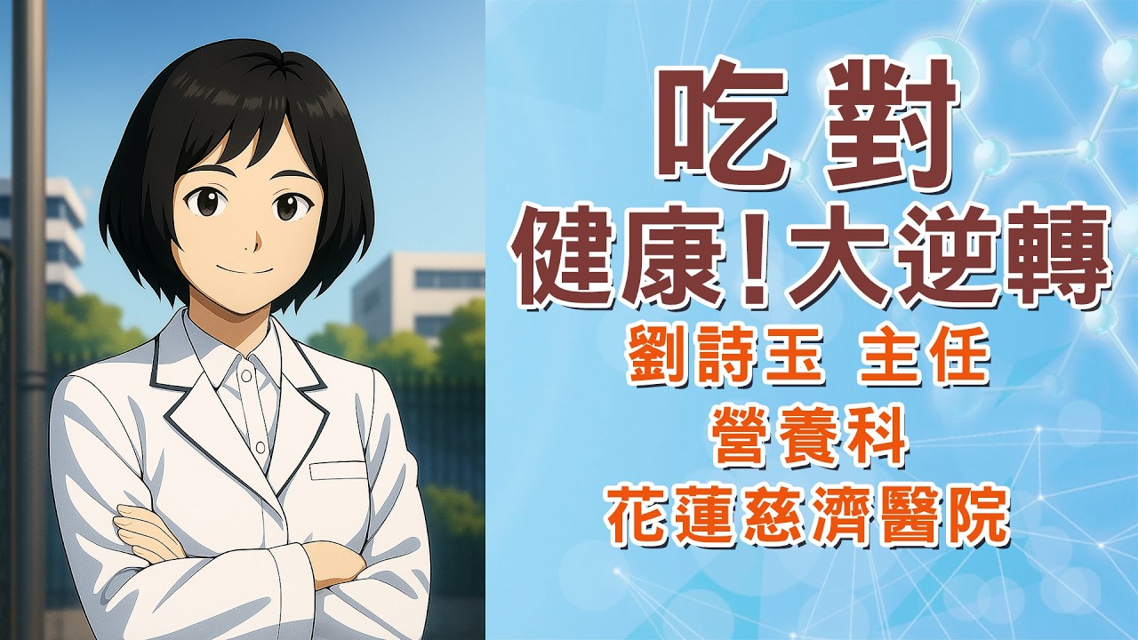 台灣指南的隱藏智慧：靠「豆類優先」與「好油」逆轉代謝危機∣花蓮慈濟醫院營養科 劉詩玉主任