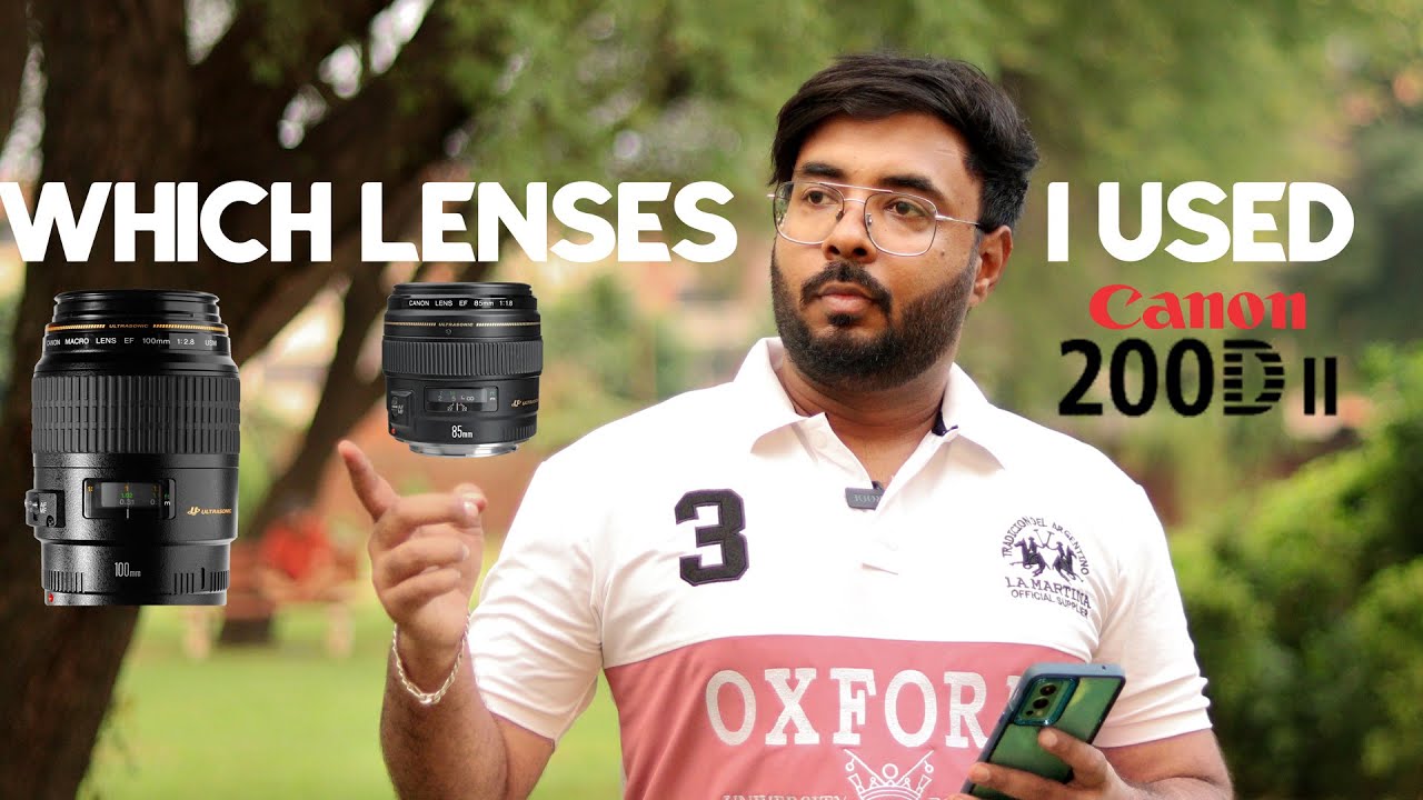 Which Lenses i Used with Canon 200D mark II