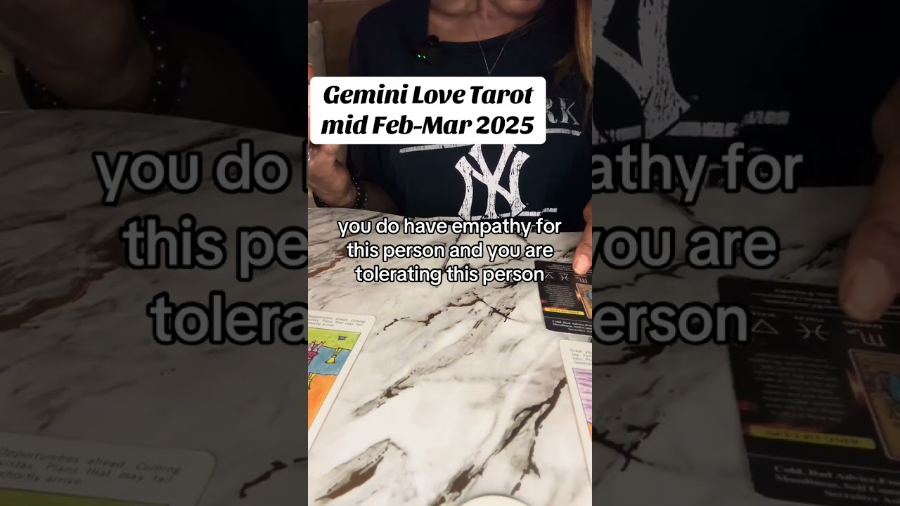 Gemini LOVE tarot reading for mid Feb - March 2025. #tarot #gemini #geminilove #geminihoroscope