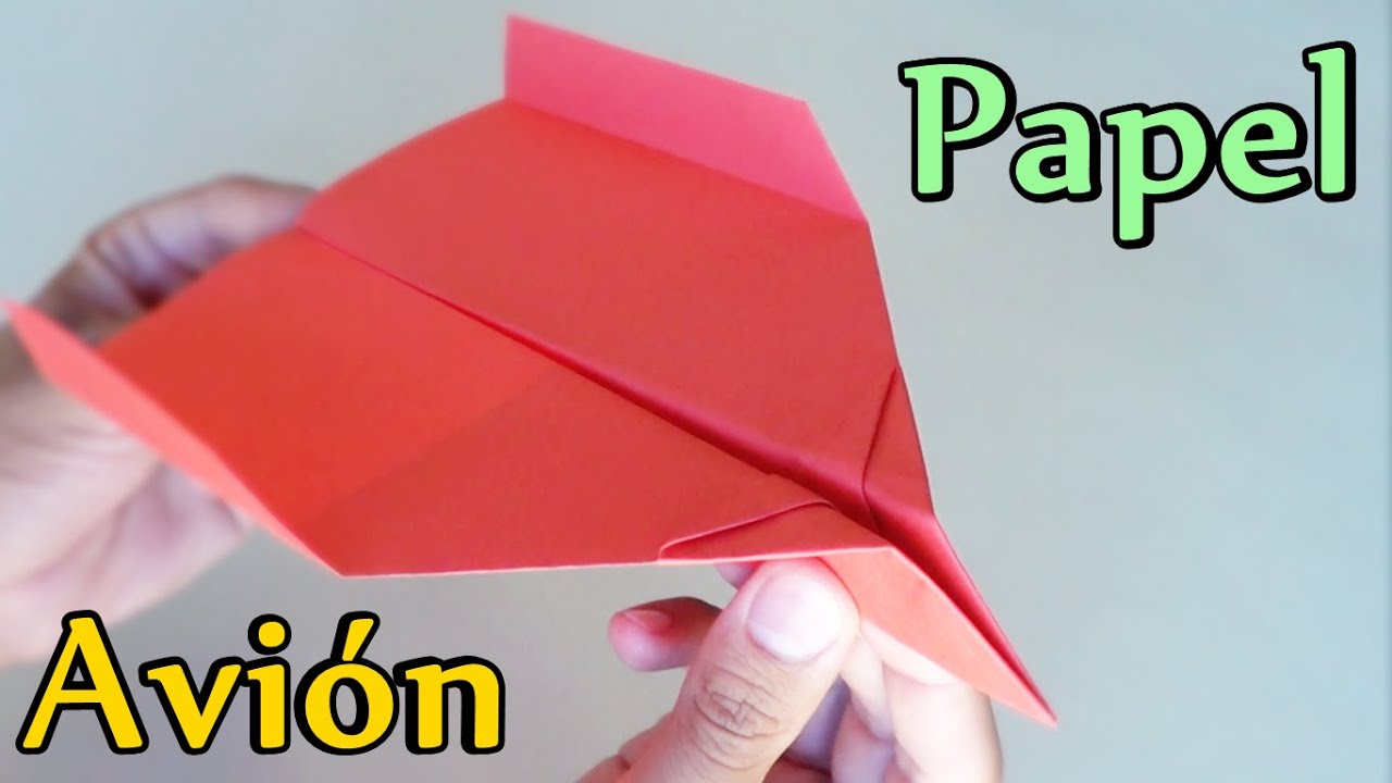 El mejor AVI&Oacute;N de PAPEL | Excelente vuelo!
