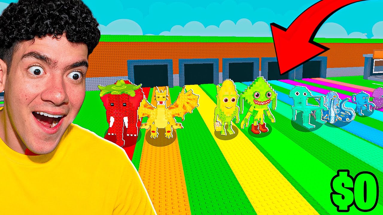 DE 0$ A 100$ TRILLONES CON 10 FILAS EN STEAL A BRAINROT! 😱 - Donato Roblox