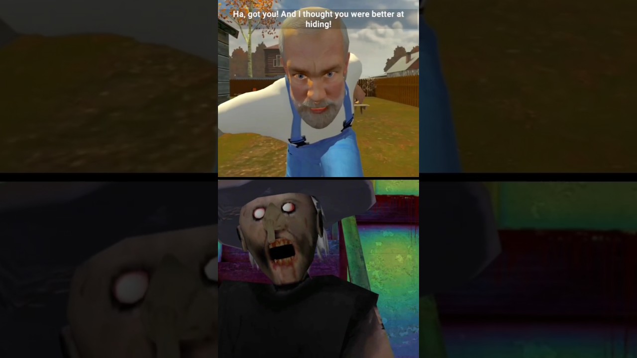 Скримеры в Schoolboy Escape Runaway 2 Village VS Granny V.1.8.6 
