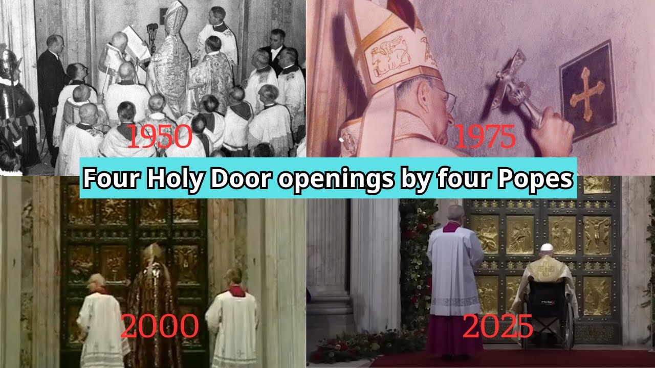 Four Holy Door openings by four Popes—which moment stands out the most?