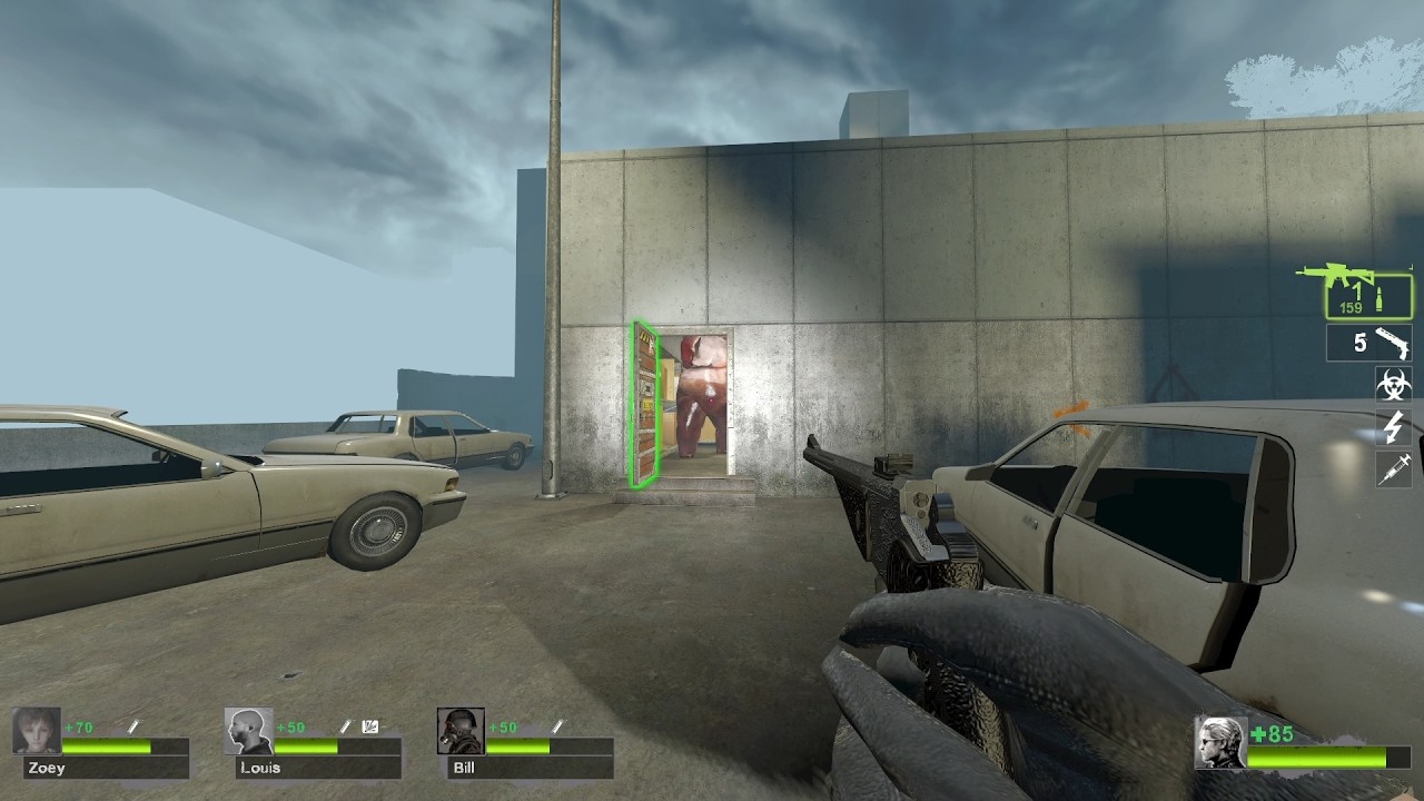 Left 4 Dead 2 Expert Gameplay Redemption Resident Evil Requiem Weapon Anim Mod