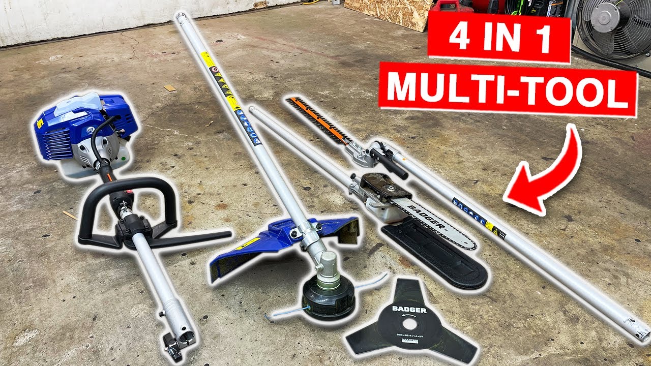 More Outdoor Tools! | Wild Badger 4 in 1 Multi Tool 26cc | Test & Review