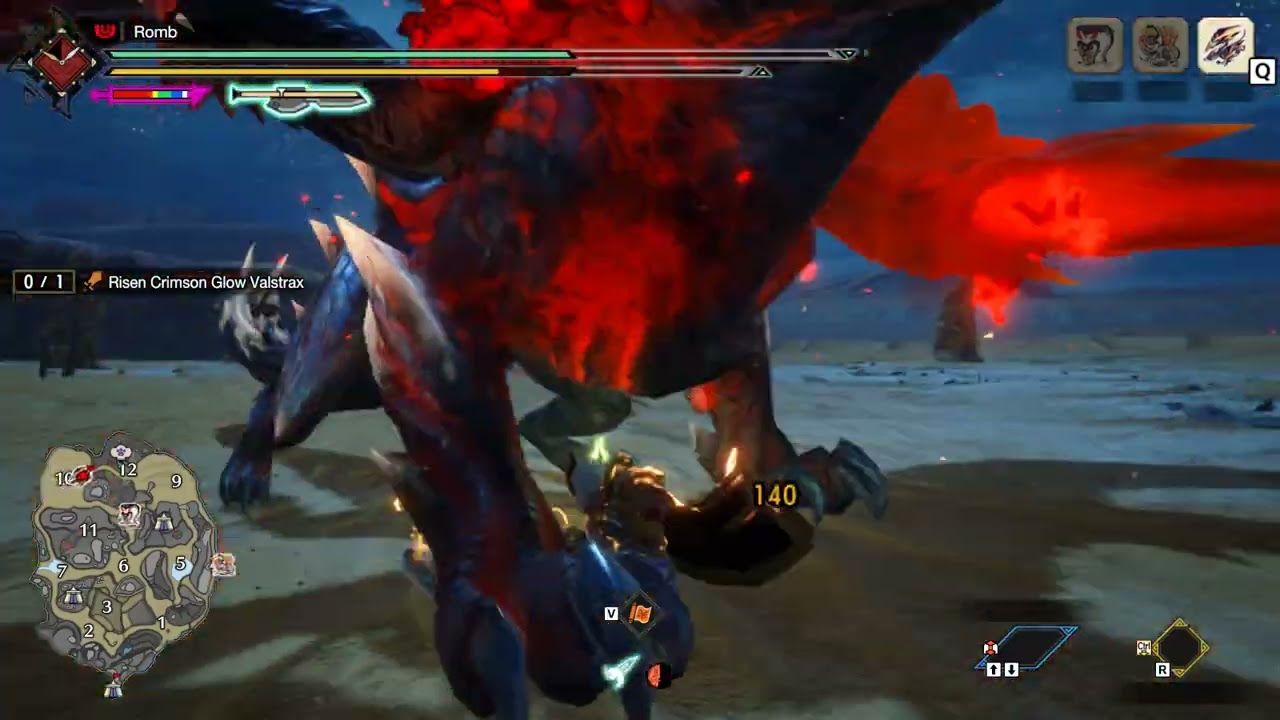 MHRS: Master Rank 160 - Risen Crimson Glow Valstrax (Solo)
