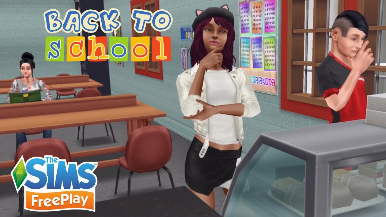 FIRST DAY OF SCHOOL 🏫 | The Sims Freeplay